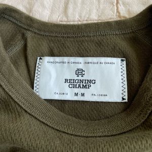 Reigning Champ Cotton T-shirt